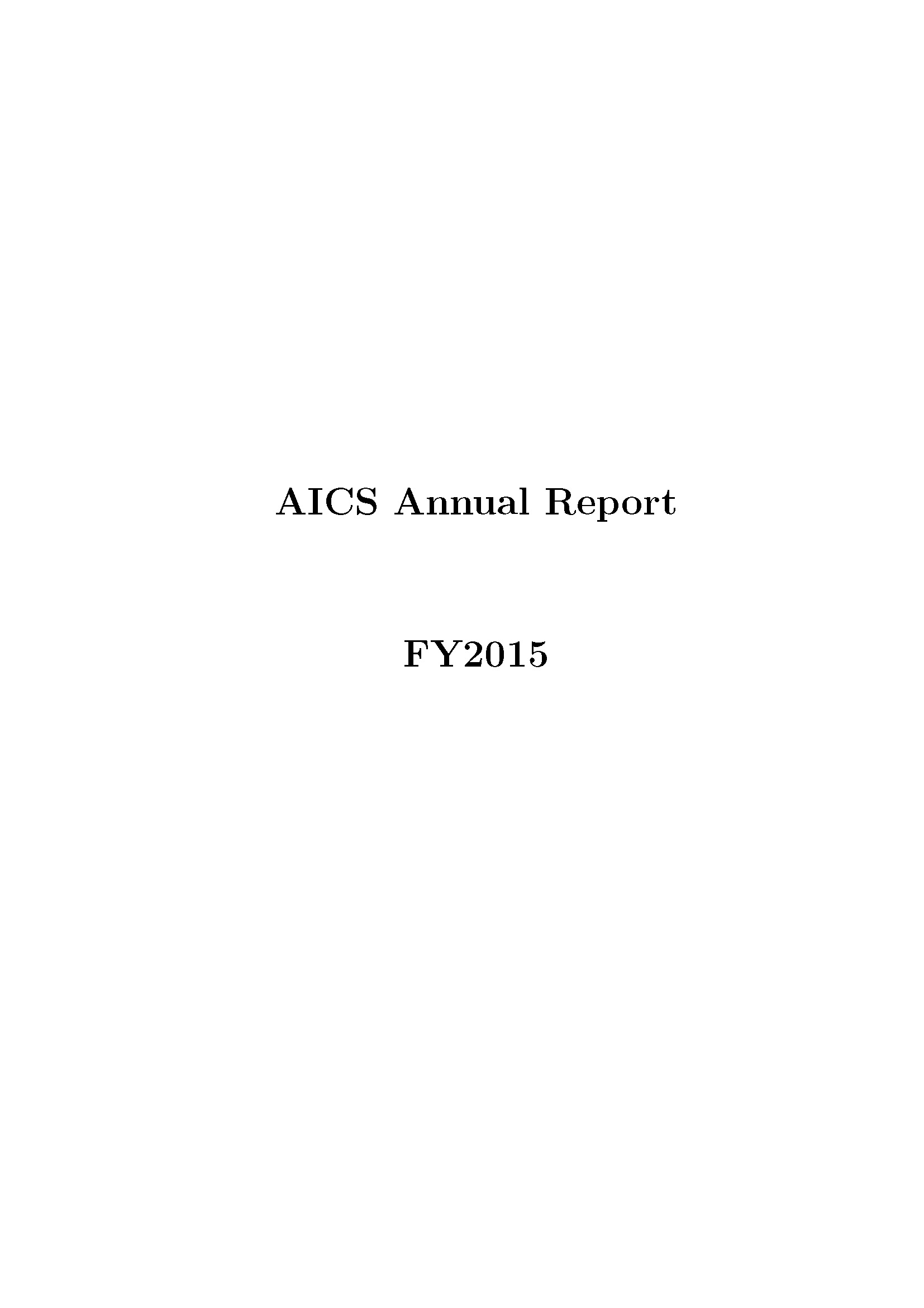 R-CCS Annual Report Cover 2015