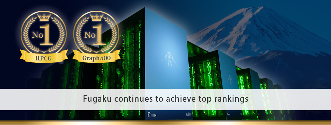 Fugaku continues to achieve top rankings