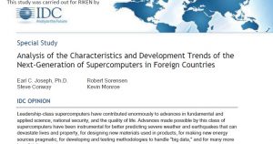 photo:Analysis of the Characteristics and Development Trends of the Next-Generation of Supercomputers in Foreign Countries (report by IDC)