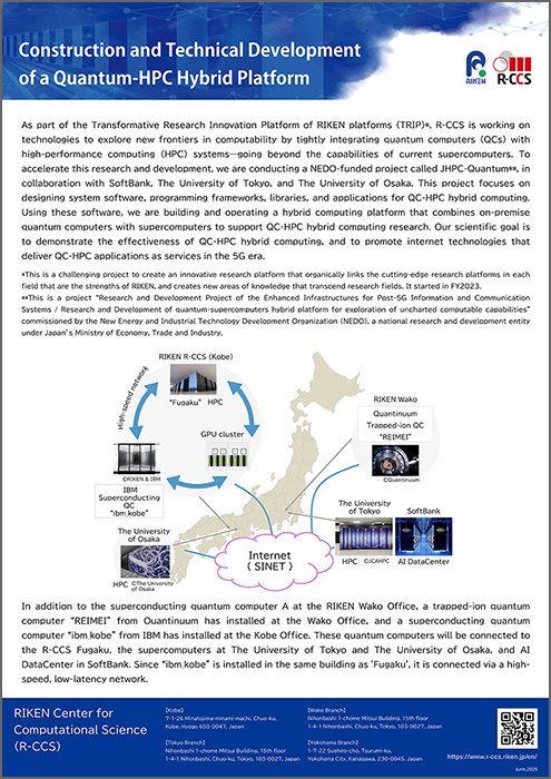 Construction and Technical Development of a Quantum-HPC Hybrid Platform handout