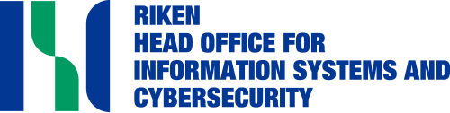 RIKEN HEAD OFFICE FOR INFORMATION SYSTEMS AND CYBERSECURITY logo