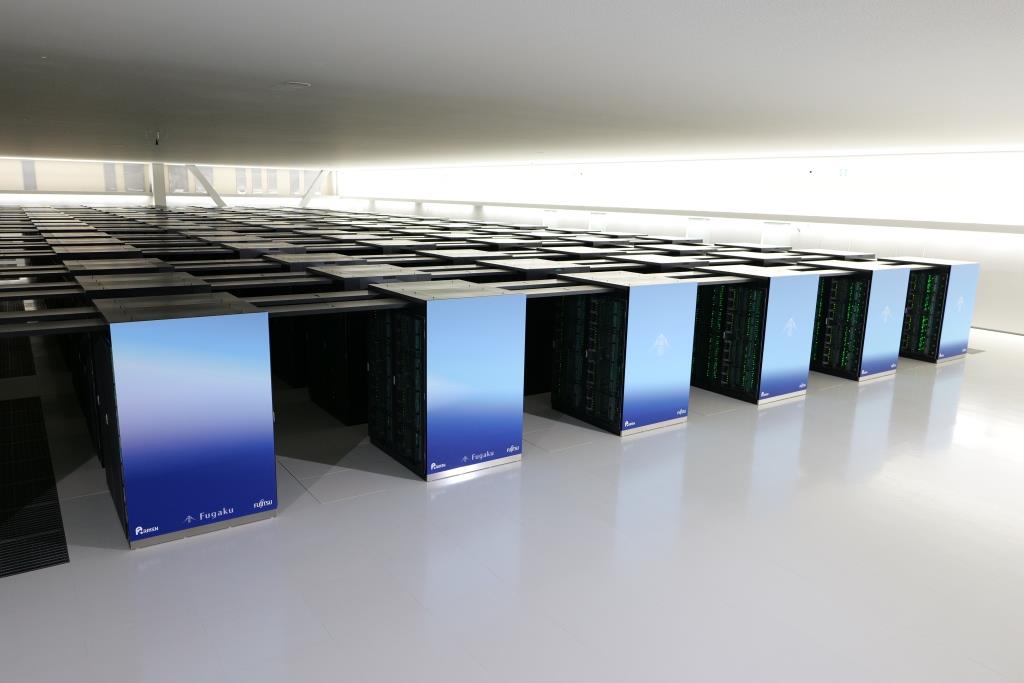 画像:スーパーコンピューター冨岳