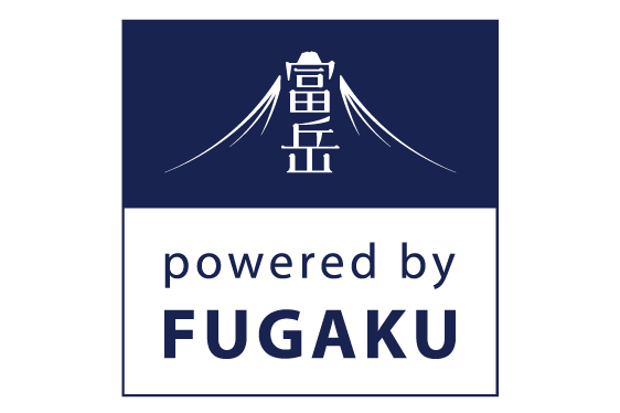 図:powered by FUGAKU ロゴマーク