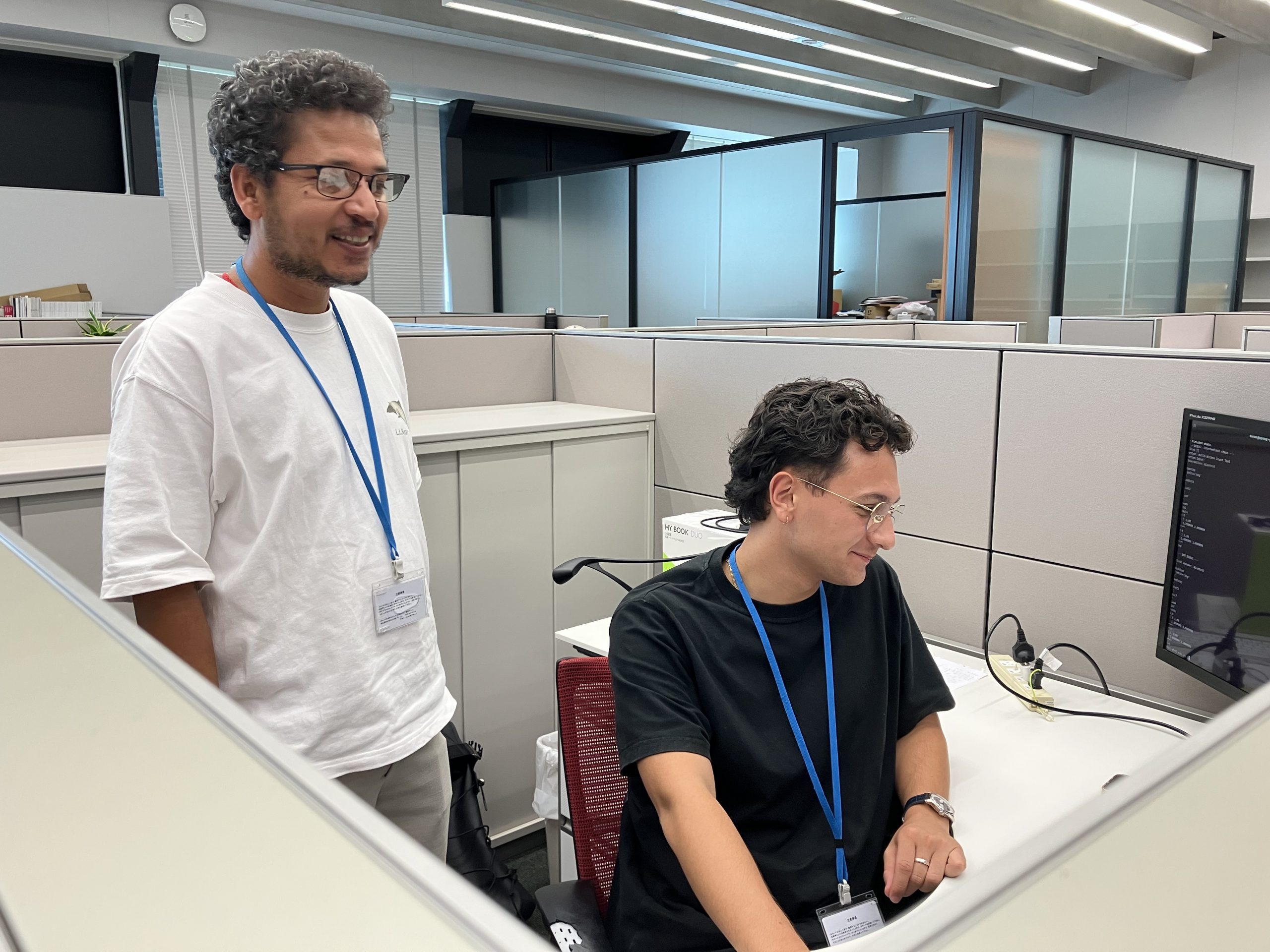 2025年度国際インターンシップ実習の様子